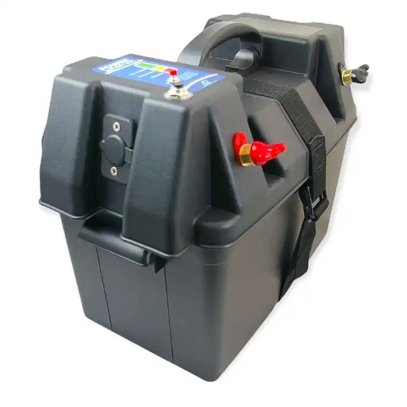 boîtier de batterie de camping marin cc 12v