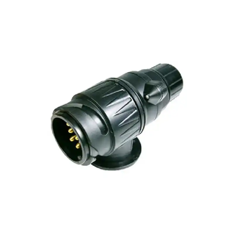 13 Pin Round Large Plastic Trailer Plug