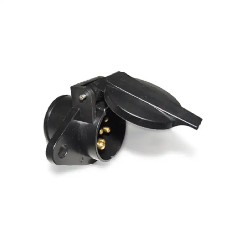 7 Pin Plastic Heavy-Duty Large Round Socket
